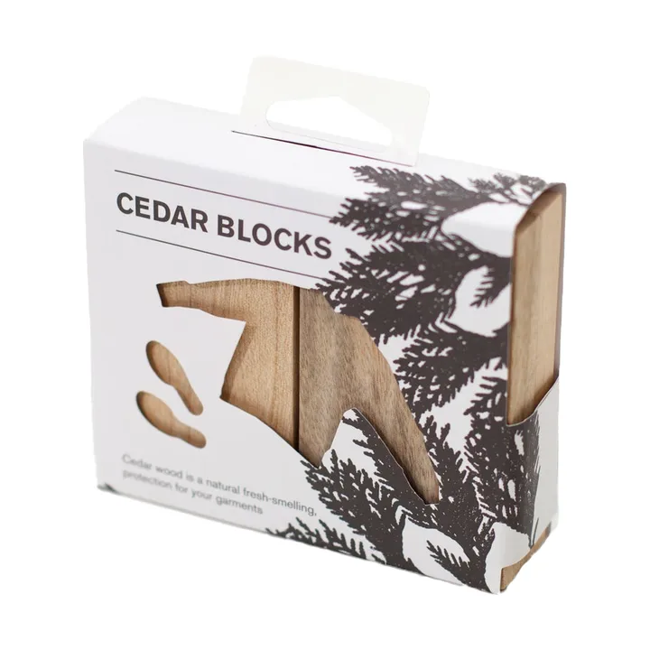 Bosign scent block in white cedarwood - 4-pack - Bosign