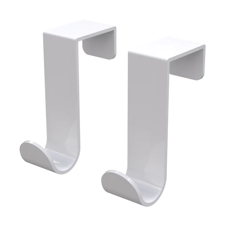Bosign simple J-hook 2-pack - White - Bosign