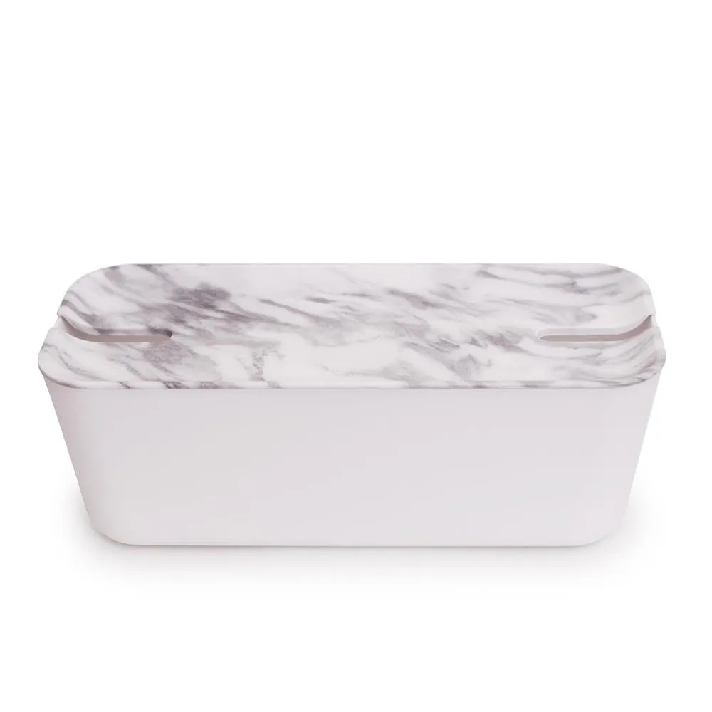 Cable Organiser XL, marble print Bosign