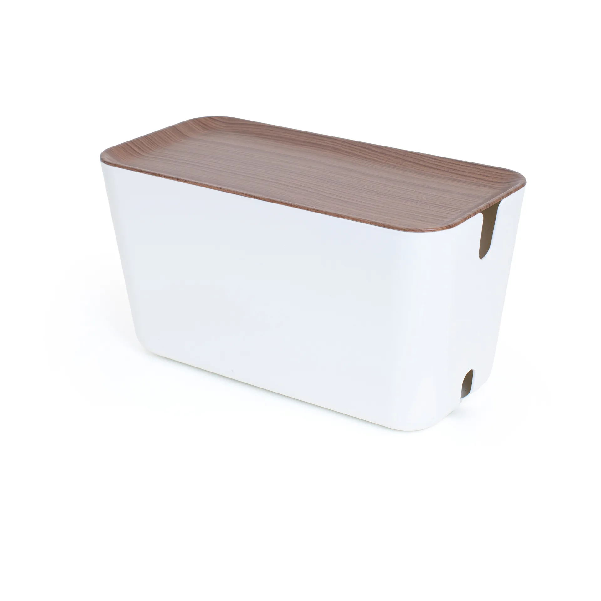 Cable Organiser XXL cabel tidy, Dark wooden details Bosign