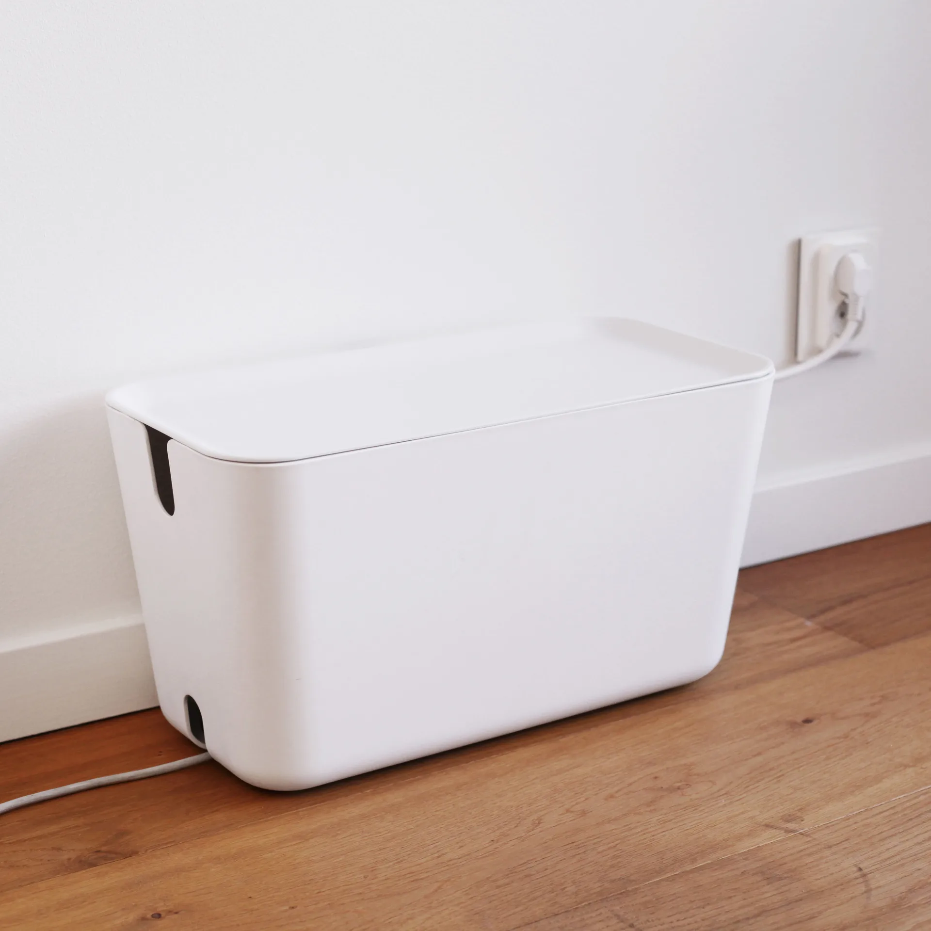 Cable Organiser XXL cabel tidy, White-white Bosign