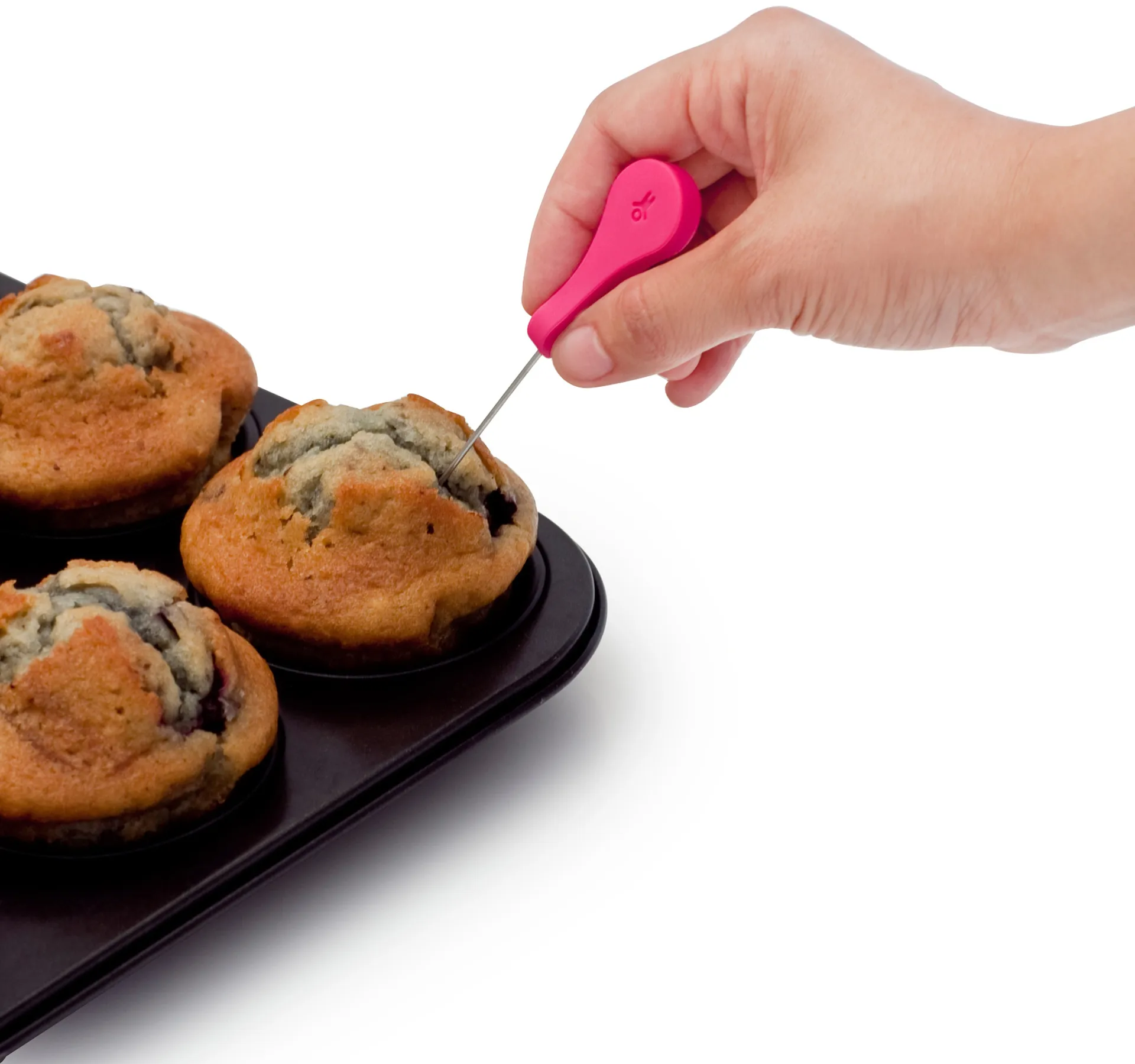 Cake Tester potato stick self-standing, Cherry red Bosign