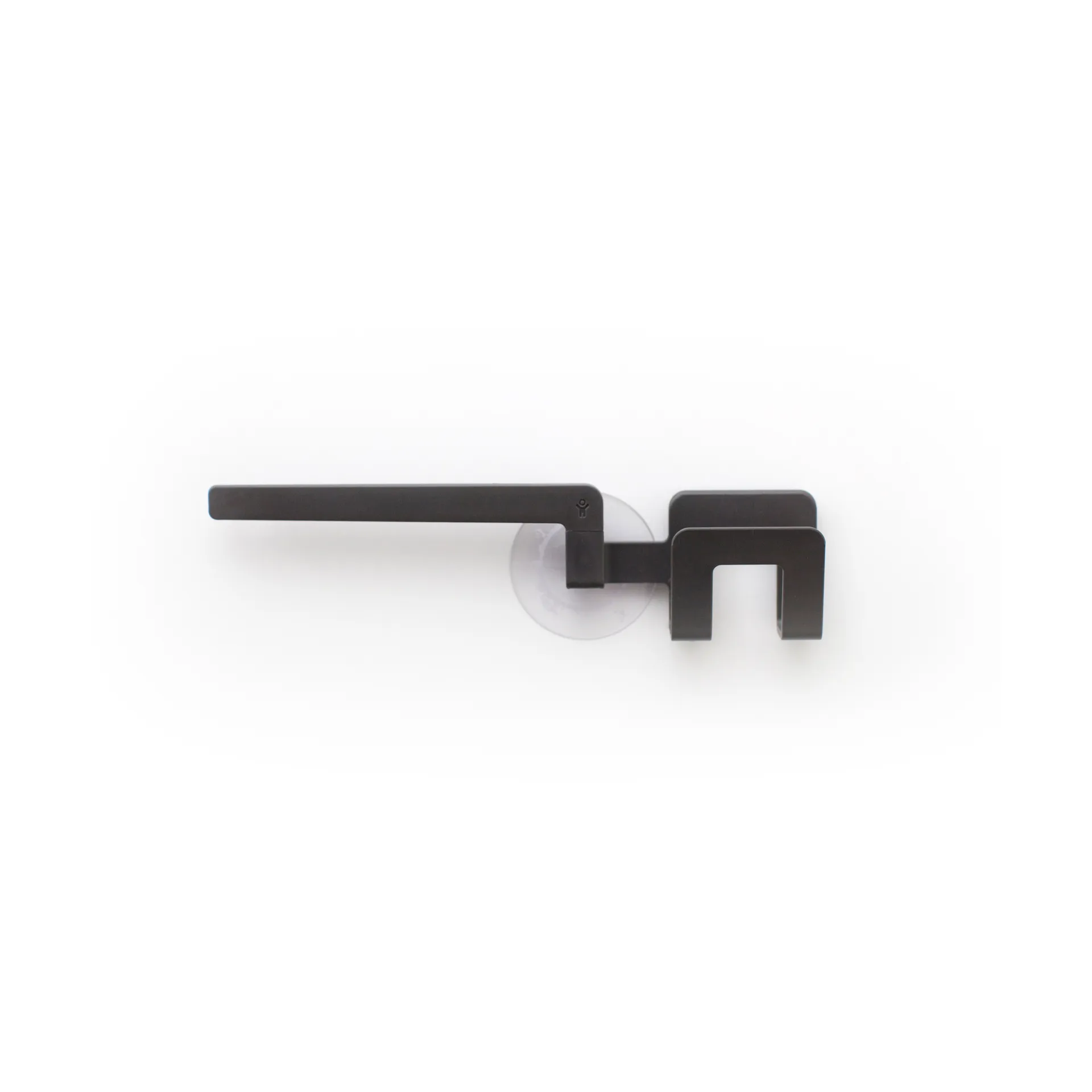 Holder for dishcloth and dish sponge suction cup, Graphite grey Bosign
