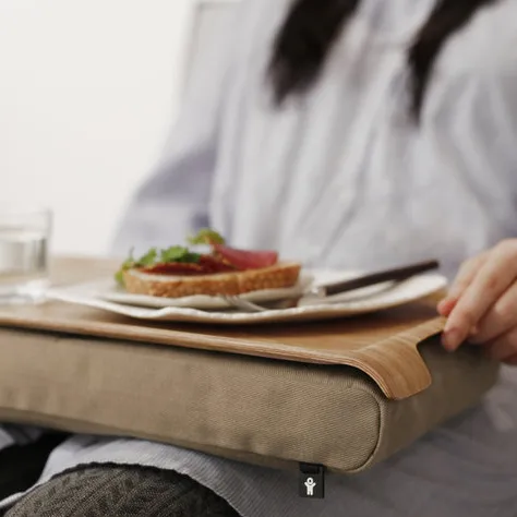 Lap tray mini, sand-willow Bosign