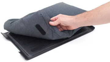 Laptray anti-slip 43x23 cm - Black willow-grey - Bosign