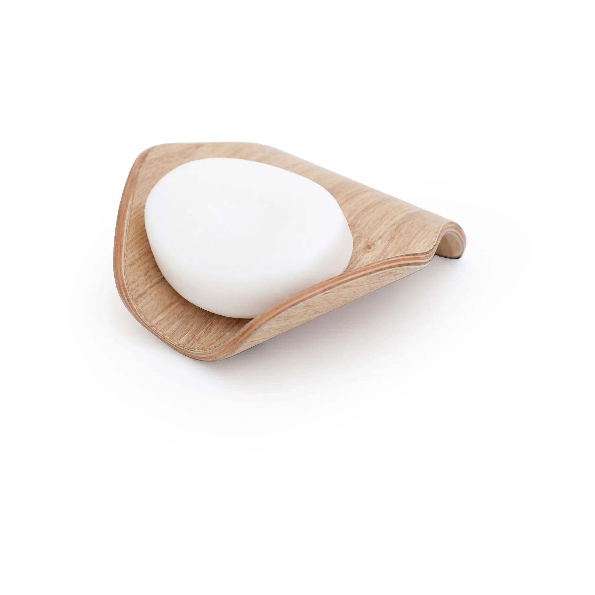 Leaf™ Soap Dish with Drainage 11.5x11.5 cm, Willow Bosign