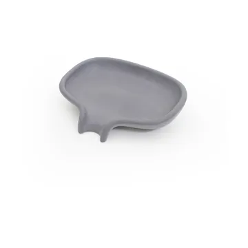 Soap Saver Flow soap dish with drainage spout concrete - Grey - Bosign