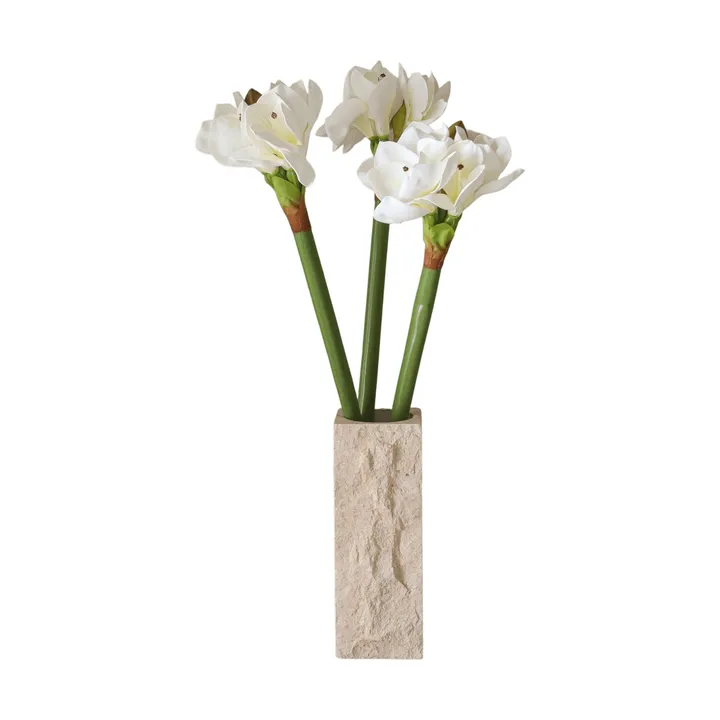 Amaryllis artificial bouquet - White, 73 cm - Botané