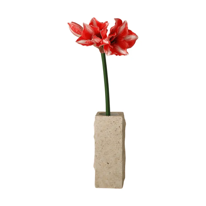 Amaryllis artificial flower - Dark red, 72 cm - Botané