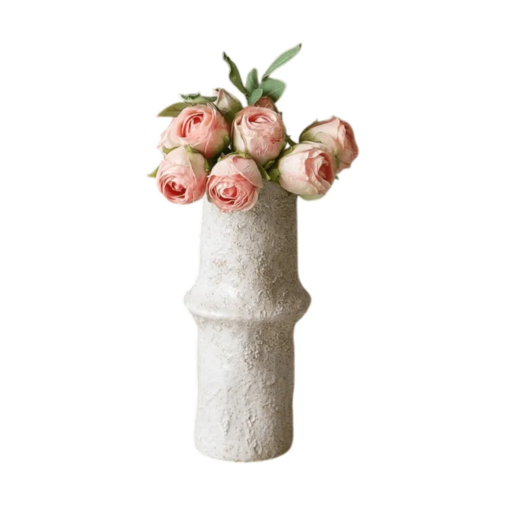 Artificial rose bouquet - Mini, light pink 10 pcs - Botané