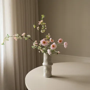 Blossom Veil artificial bouquet - Poppy, grey willow - Botané