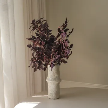 Burgundy Plum Leaves artificial bouquet - 85 cm, 4 pcs - Botané