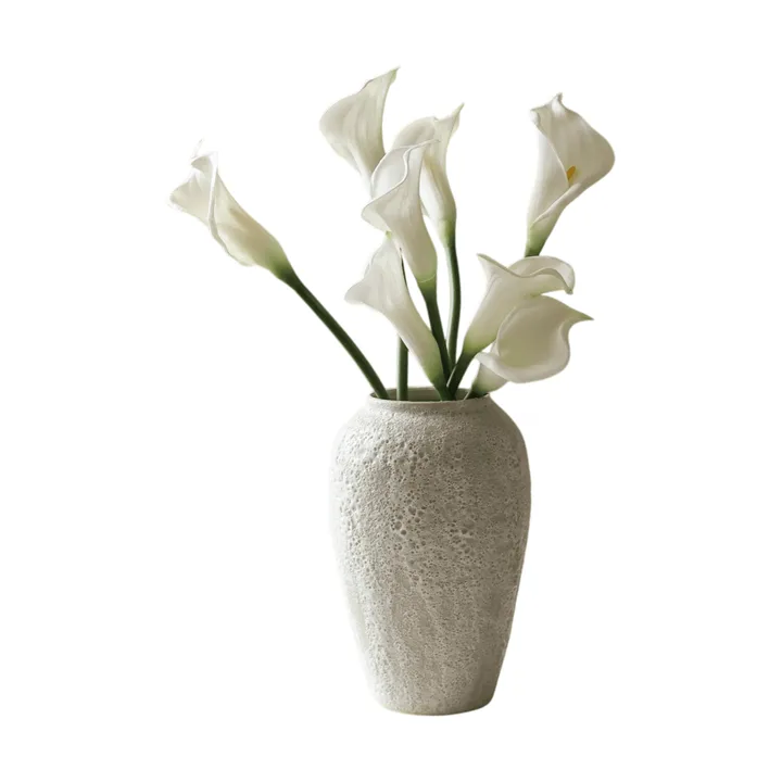 Calla lily artificial bouquet - White, 65 cm, 8 pcs - Botané
