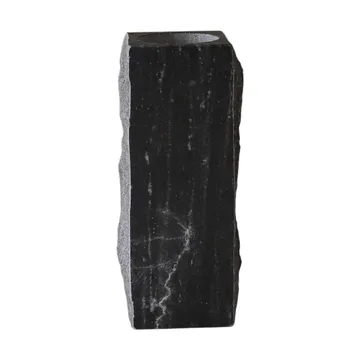 Cartier Edge marble vase - Medium, 30 cm - Botané