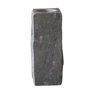 Cartier Edge marble vase - Small, 25 cm - Botané