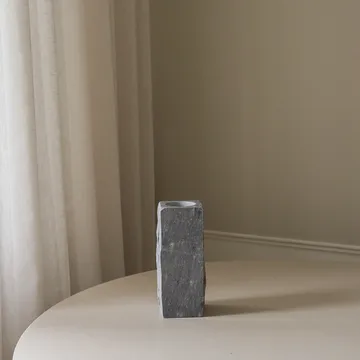 Cartier Edge marble vase - Small, 25 cm - Botané