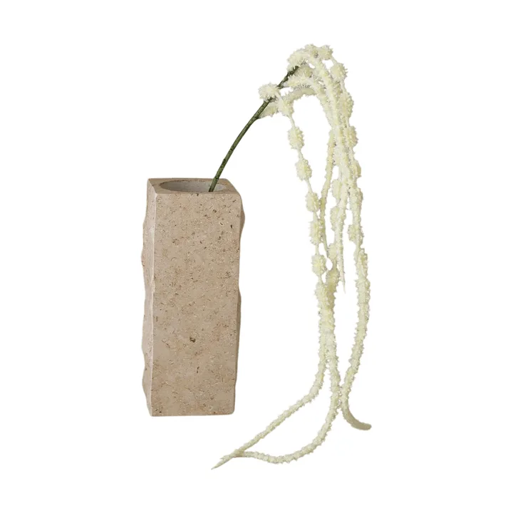 Hanging amaranth artificial flower - White, 112 cm - Botané
