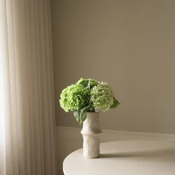 Hydrangea artificial bouquet - Green, 7 pcs - Botané