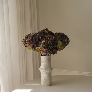 Hydrangea artificial bouquet - Muted purple, 60 cm, 6 pcs - Botané