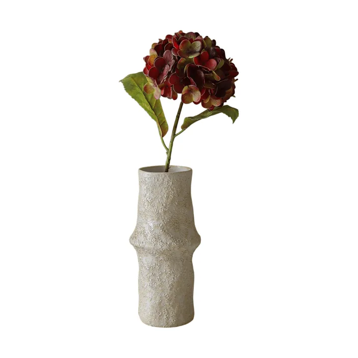 Hydrangea artificial flower - Deep burgundy, 60 cm, 1 pc - Botané