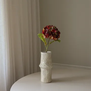 Hydrangea artificial flower - Deep burgundy, 60 cm, 1 pc - Botané