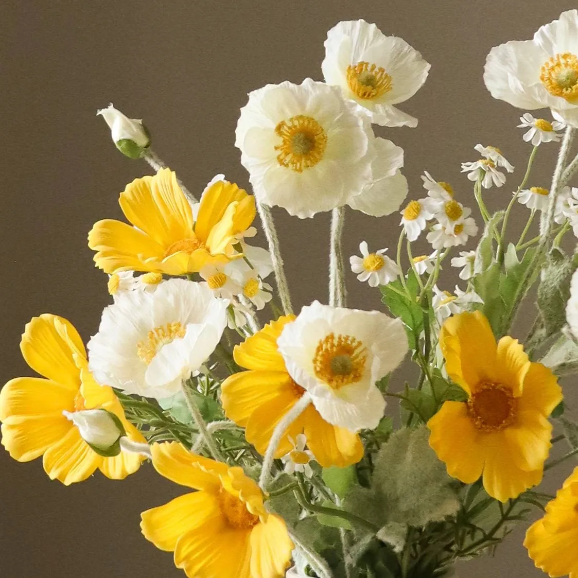 Le Natural artificial bouquet, Oxeye daisy–daisy 7 pcs Botané