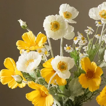 Le Natural artificial bouquet - Oxeye daisy–daisy 7 pcs - Botané