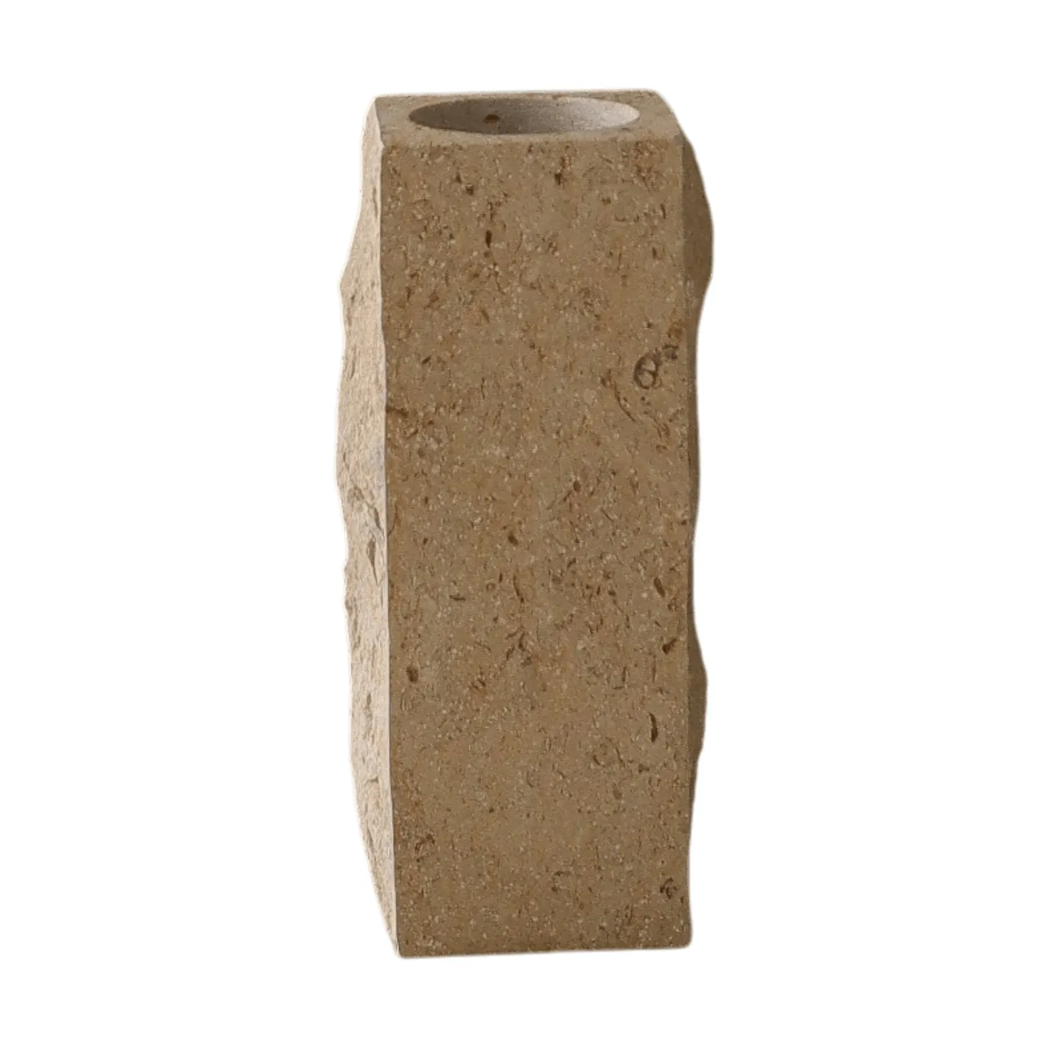 Limestone Edge marble vase, Small, 25 cm Botané