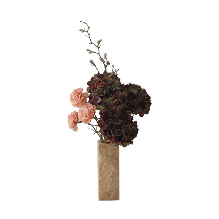 Moody blush artificial bouquet - Hydrangea, carnation, spray, 97 cm - Botané