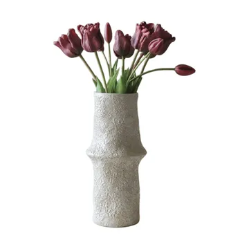 Triumph tulips artificial bouquet - Purple, 10 pcs - Botané