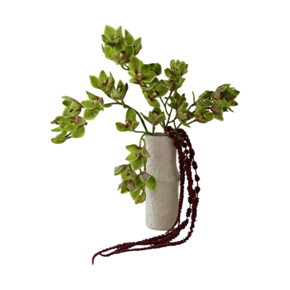 Velvet Vine artificial bouquet, Orchid-amaranth, set of 6 Botané