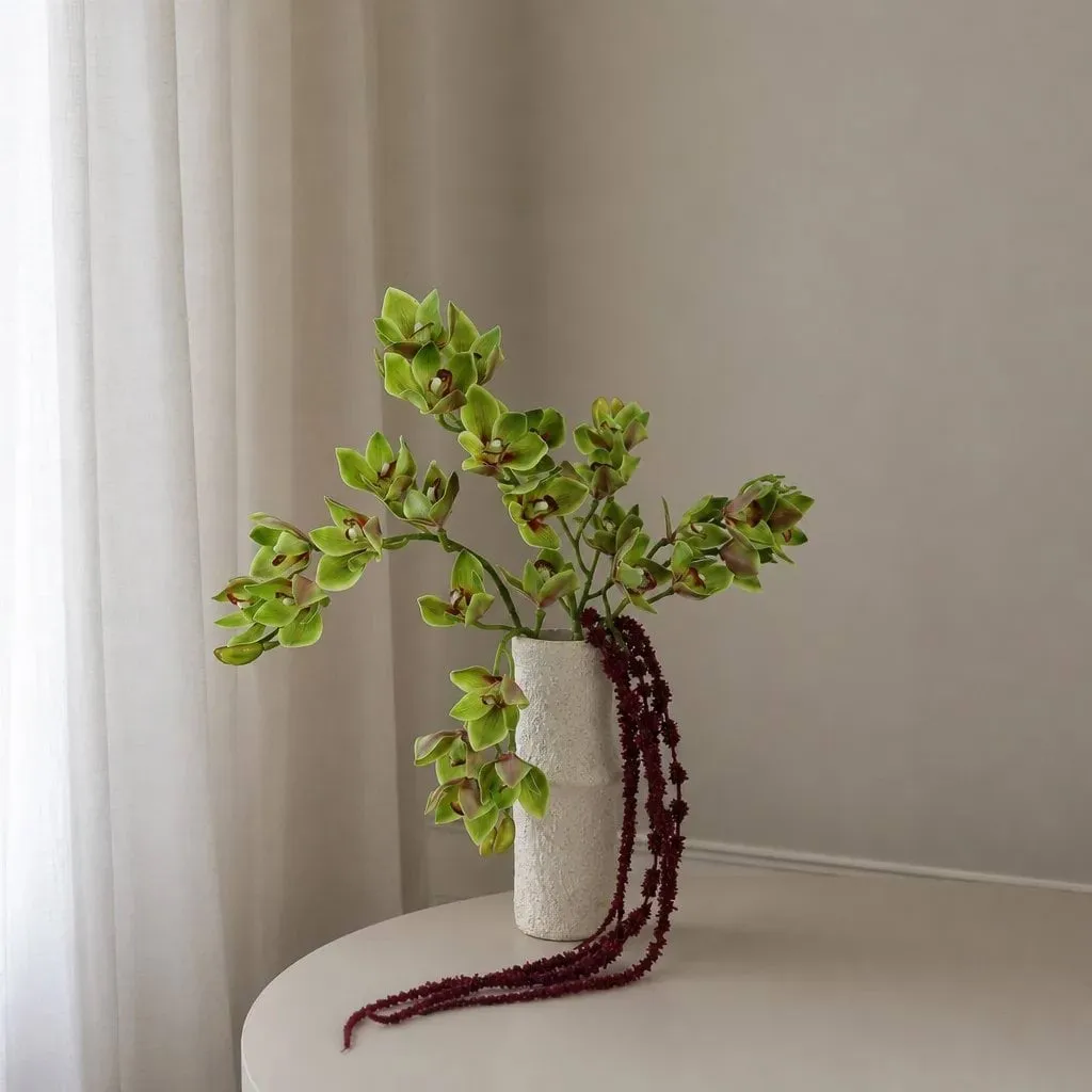 Velvet Vine artificial bouquet, Orchid-amaranth, set of 6 Botané