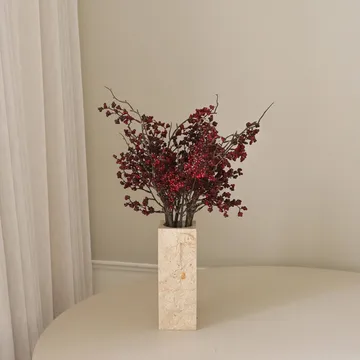 Wild Berry artificial bouquet - Dark red berry twigs, 66 cm - Botané