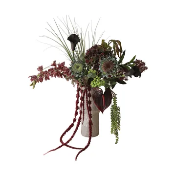 Woodland Nocturne artificial bouquet - Calla-anthurium-hydrangea-autumn sunflower, 112 cm, 14 pcs - Botané