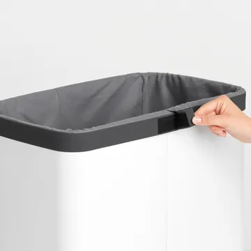 Bo laundry basket 60 L - white - Brabantia