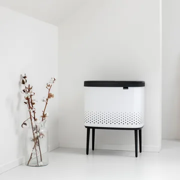 Bo laundry basket 60 L - white - Brabantia