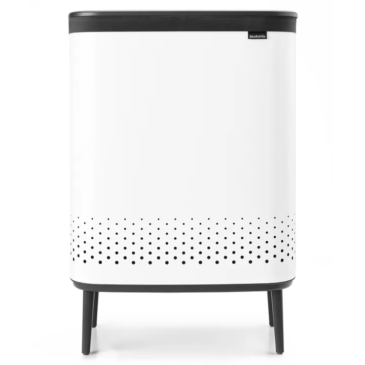 Bo laundry basket high 2x45 L - white - Brabantia