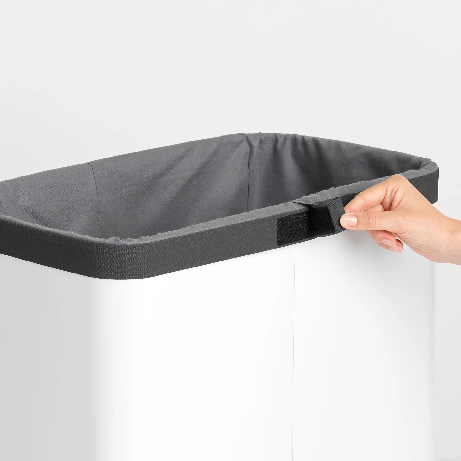 Bo laundry basket liner 60 L, grey Brabantia