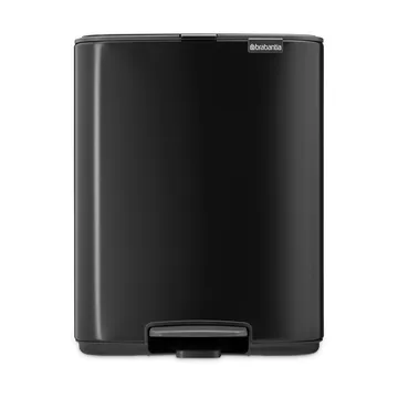 Bo pedal bin 12 L - Matt Black - Brabantia