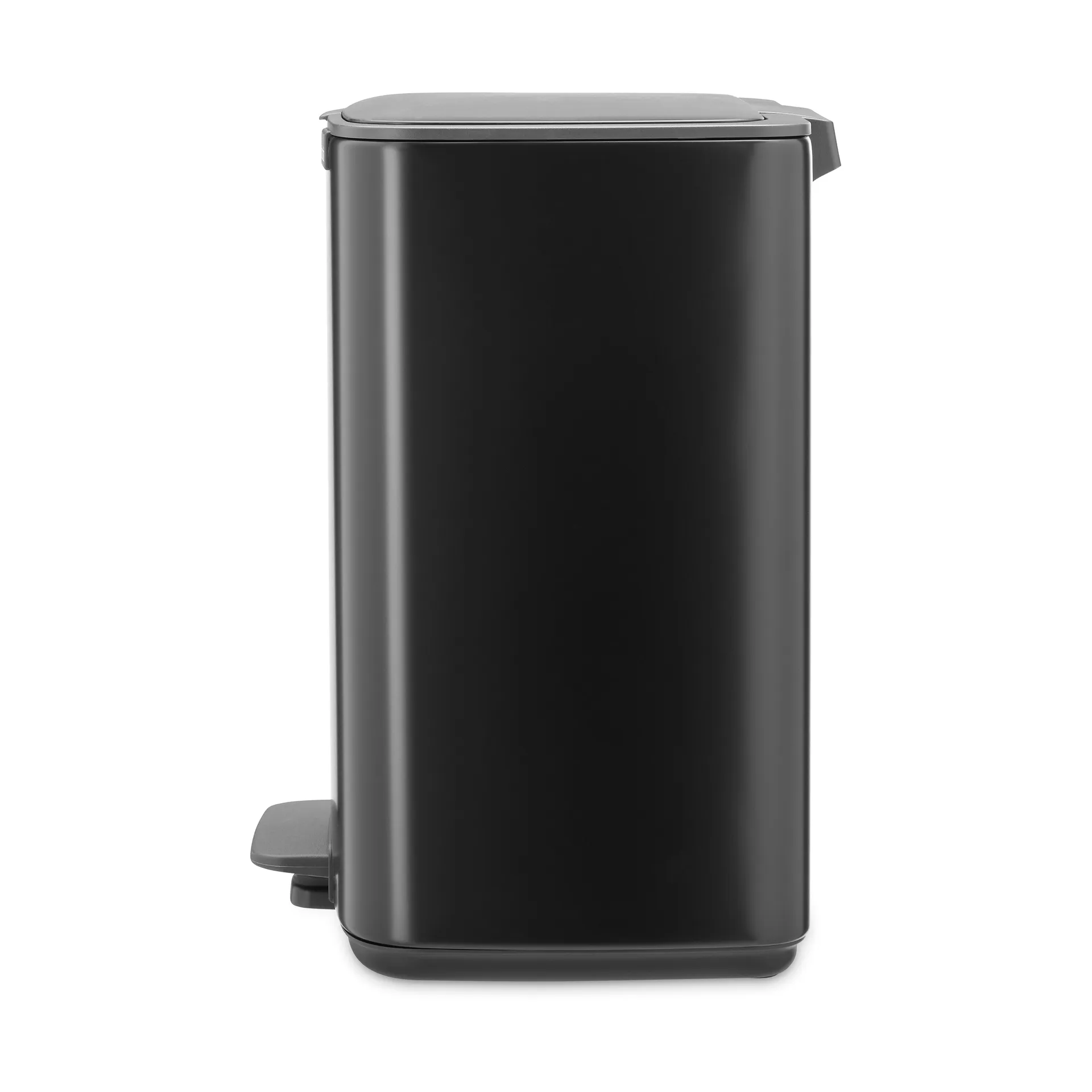 Bo pedal bin 12 L, Matt Black Brabantia