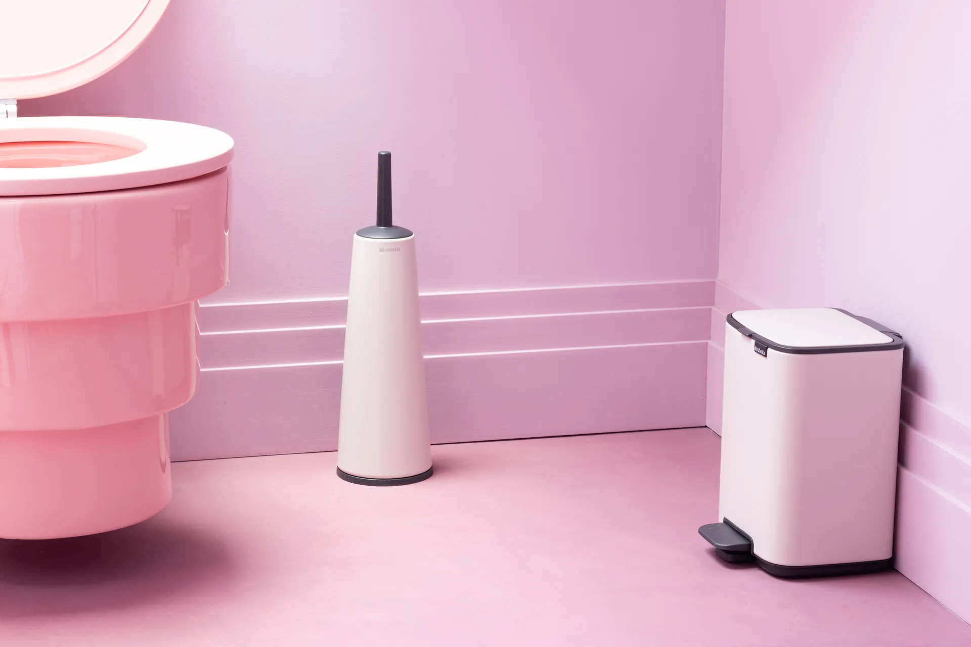 Bo pedal bin 4 L, White Brabantia