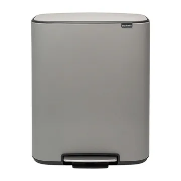 Bo pedal bin 60 L - Mineral concrete grey - Brabantia