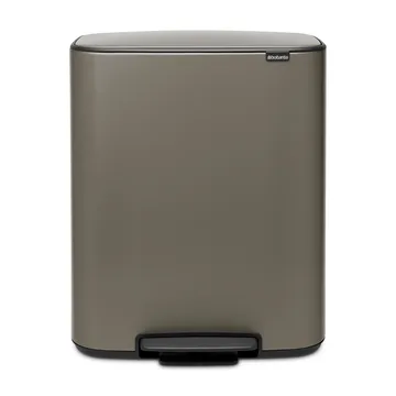 Bo pedal bin 60 L - Platinum - Brabantia