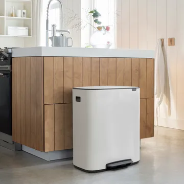 Bo pedal bin 60 L - white - Brabantia