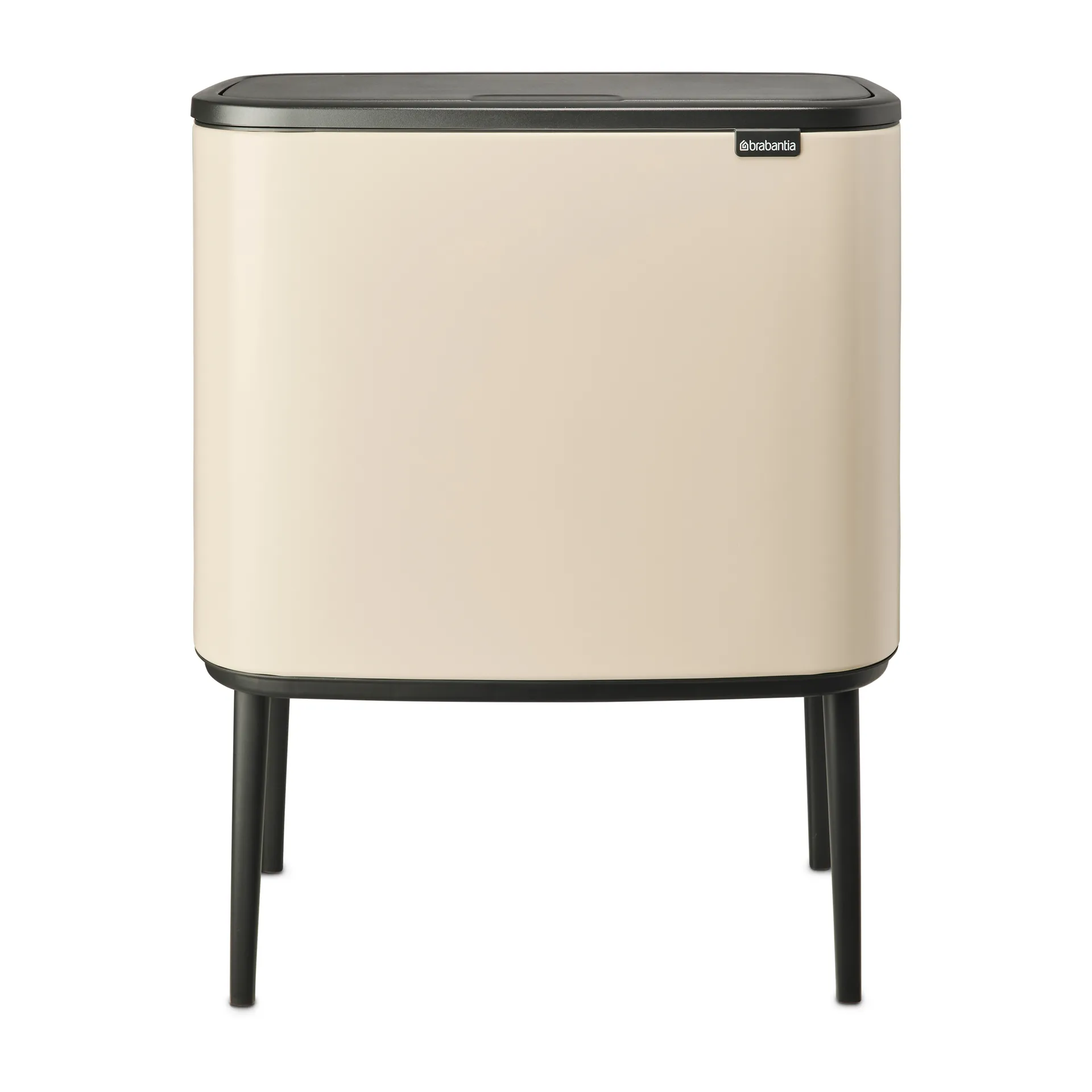 Bo touch bin 11+23 litre, Soft beige Brabantia