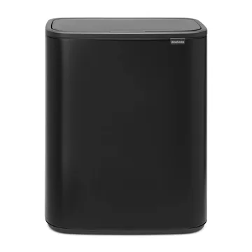 Bo touch bin 2x30 L - matte black - Brabantia