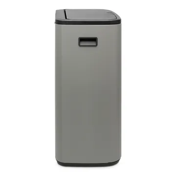 Bo touch bin 2x30 L - Mineral concrete grey - Brabantia