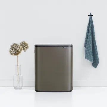 Bo touch bin 2x30 L - Platinum - Brabantia