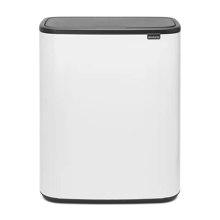 Bo touch bin 2x30 L - White - Brabantia