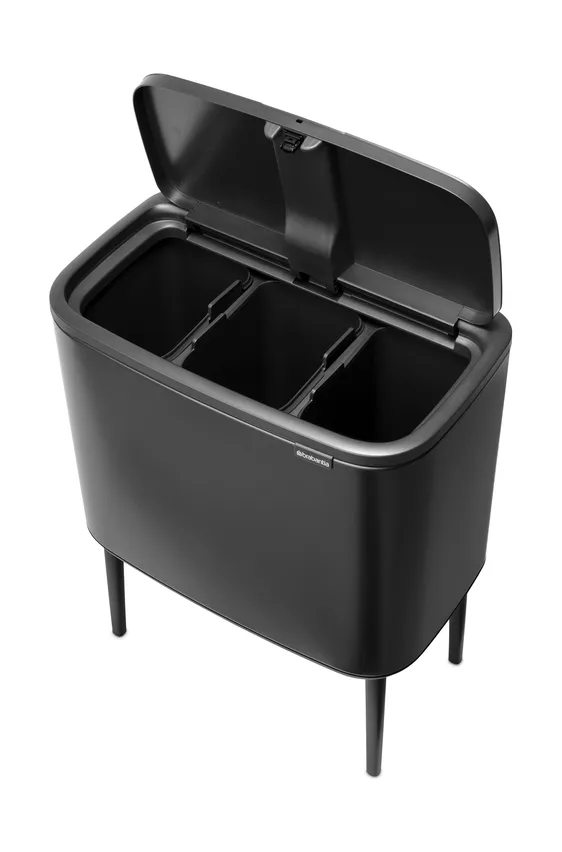 Bo touch bin 3 x 11 litre, Confident grey Brabantia